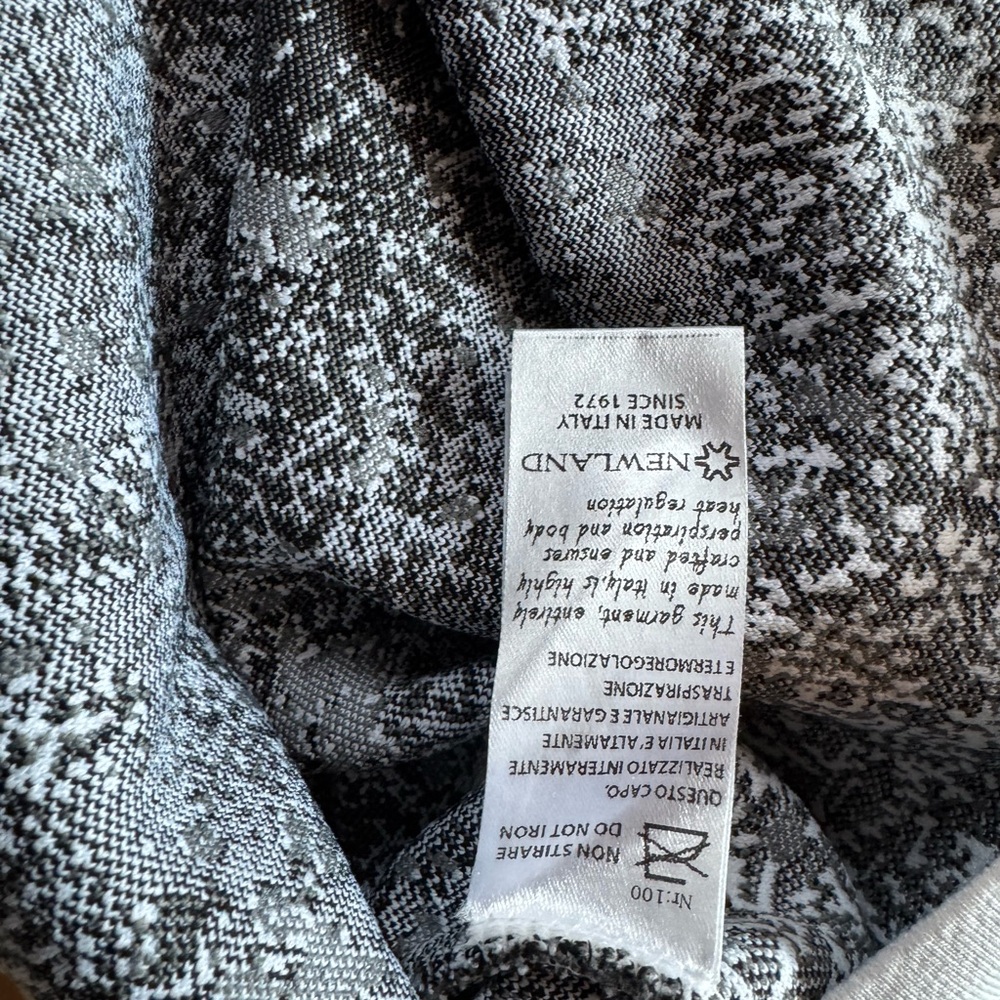 Half-Zip Snowflake Ombre Pullover Midlayer - Whit… - image 7